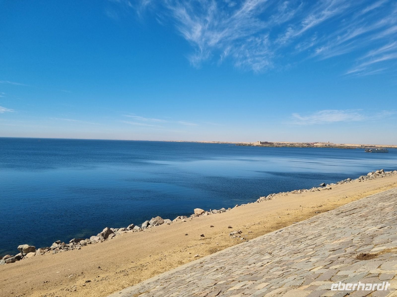 Nasser-Stausee bei Assuan 