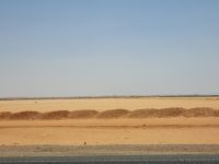 Wüstensand zwischen Assuan und Abu Simbel