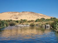 Motorbootsfahrt zum Nubischen Dorf Nagaa Al Mahata... (Salouga und Ghazal Naturschutzgebiet)