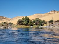 Motorbootsfahrt zum Nubischen Dorf Nagaa Al Mahata... (Salouga und Ghazal Naturschutzgebiet)