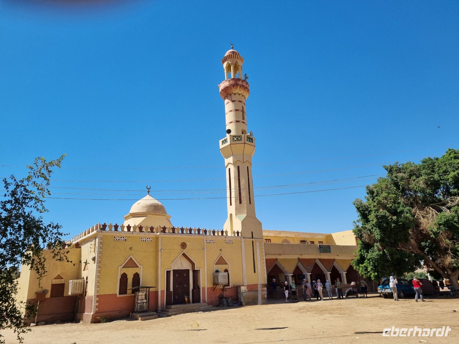 Nubisches Dorf (Moschee von Nagaa Al Mahata)