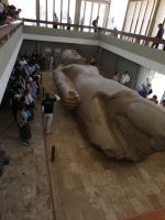 Statue Ramses II in Memphis