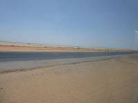 Wüste auf dem Weg nach Abu Simbel, Ägypten