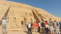 Tempel Ramses II, Abu Simbel mit Eberhardt Gästen