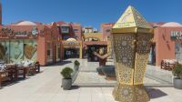 Ramadan-Lampe am Hafen von Hurghada, Ägypten. Foto: Anette Rietz