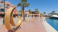 Promenade am Hafen von Hurghada im Ramadan