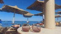 Am Strand Makadi Bay in Hurghada Hotel Jaz Makadi Star & Spa