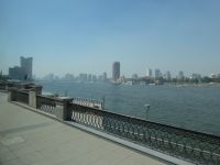 Der Nil, Kairo Innenstadt