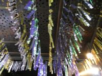 Dekoration auf dem Markt in Luxor, Ramadan