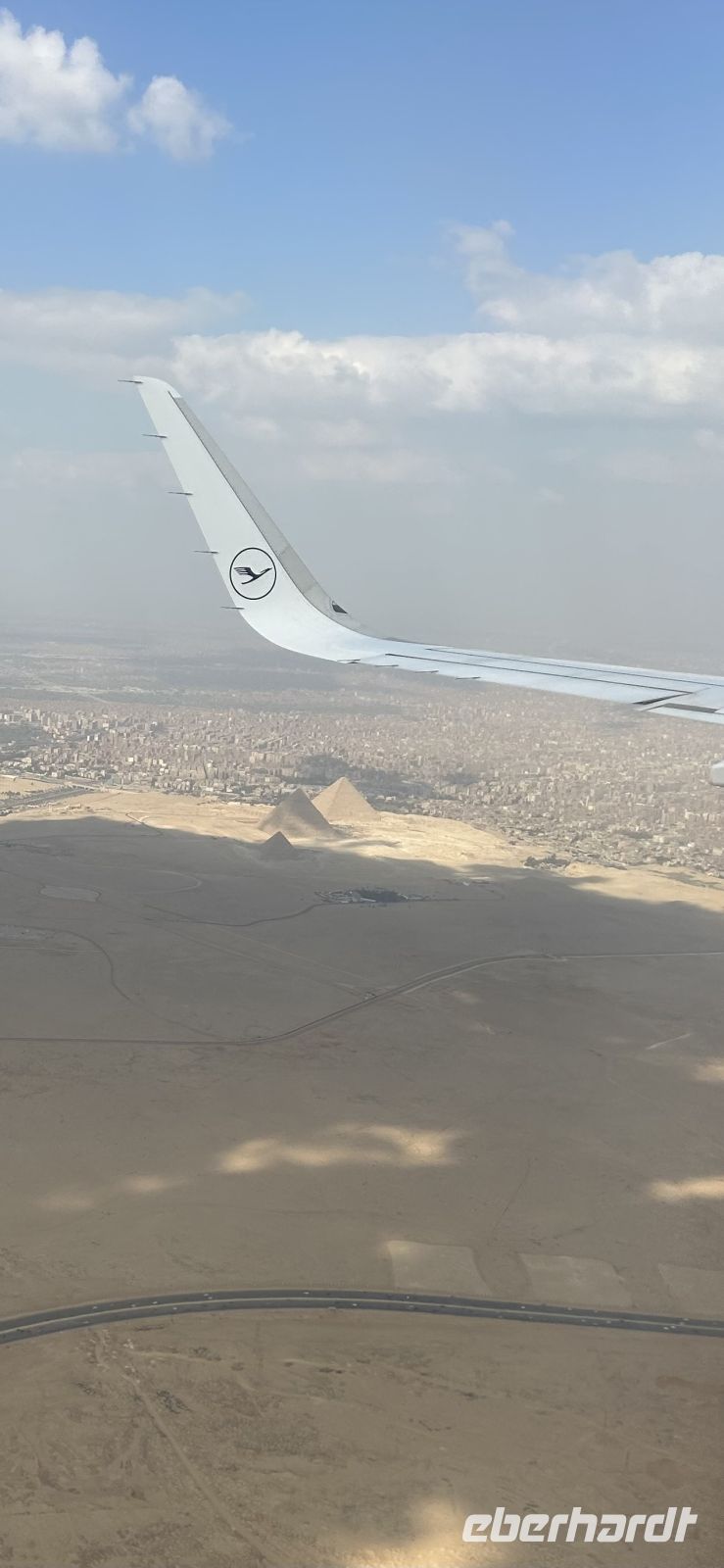 Die Pyramiden von oben