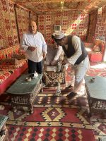 Teatime in Nubischen Zelt 