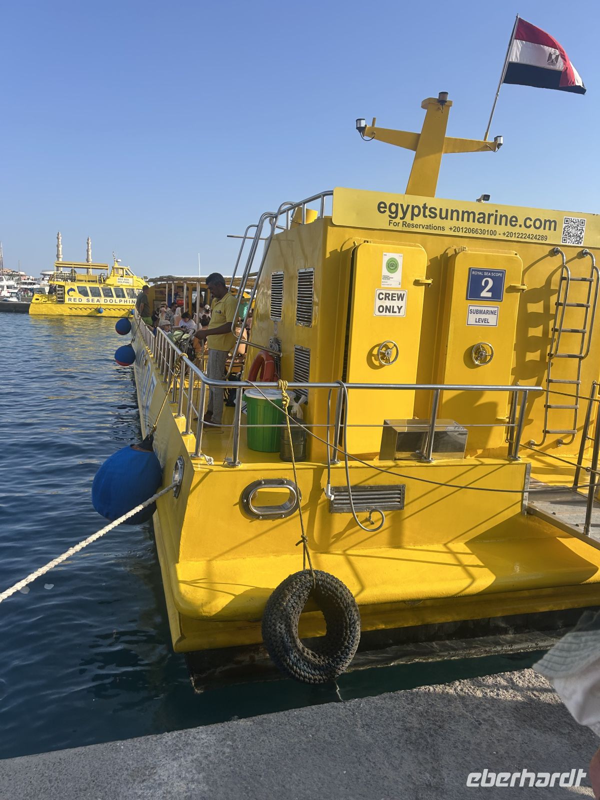 Mit dem Boot fahren wir heute 