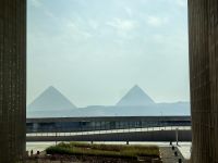 Die berühmten Pyramiden von Gizeh