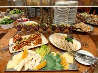 Abendessen im Hotel Pyramids Golf