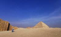An der Stufenpyramide Sakkara