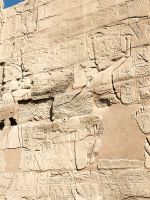 Der Pharao tötet seine Feinde, Karnak