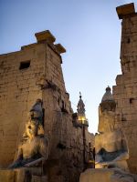 Eingang zum Luxor Tempel