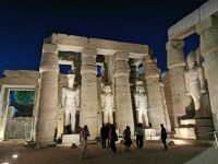 Pylonen im Luxor Tempel