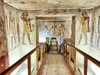 Riesige Grabkammer im Tawsret Grab, Tal der Könige