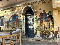 Malereien an Häusern in El Gedida