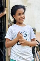 Wir werden neugierig beäugt im Dorf nahe des Tals der Könige