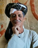 Tempelwächter beim Hatschepsut Tempel