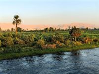 Abendstimmung an der Lebensader Ägyptens