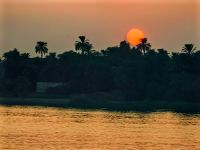 Sonnenuntergang am Nil