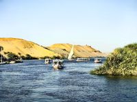 Auf dem Nil unterwegs bei Assuan