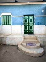 Haus im nubischen Dorf