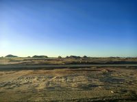 Landschaft der Arabischen Wüste an der Grenze zum Sudan