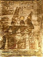 Relief im Tempel von Abu Simbel