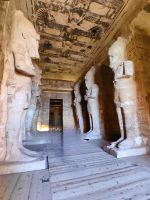 Im Tempel von Abu Simbel