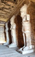 Vorhalle im Tempel von Abu Simbel