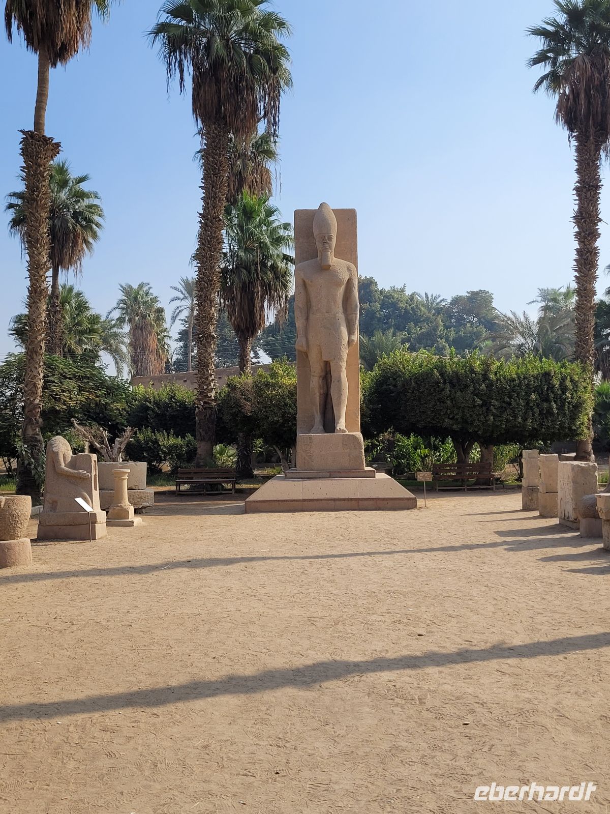 026 - Memphis - Reste der 1. Hauptstadt des vereinten Ägyptens