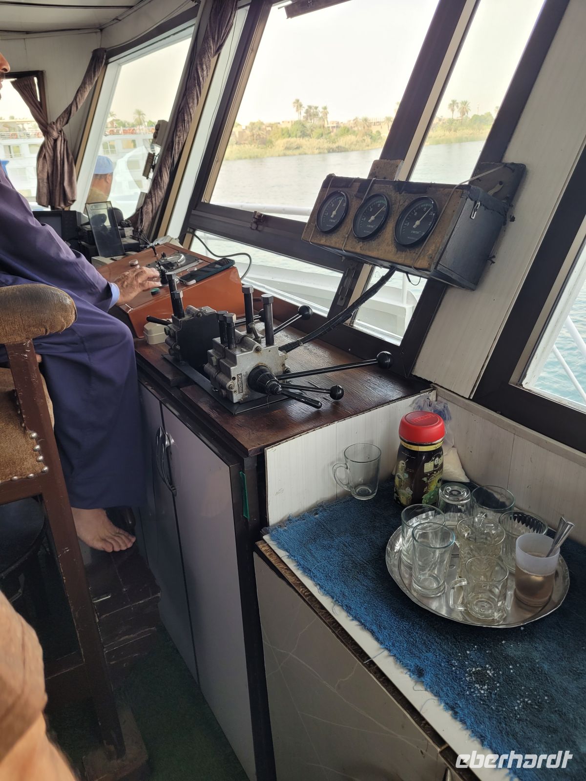 126 - Besuch beim Schiffsführer