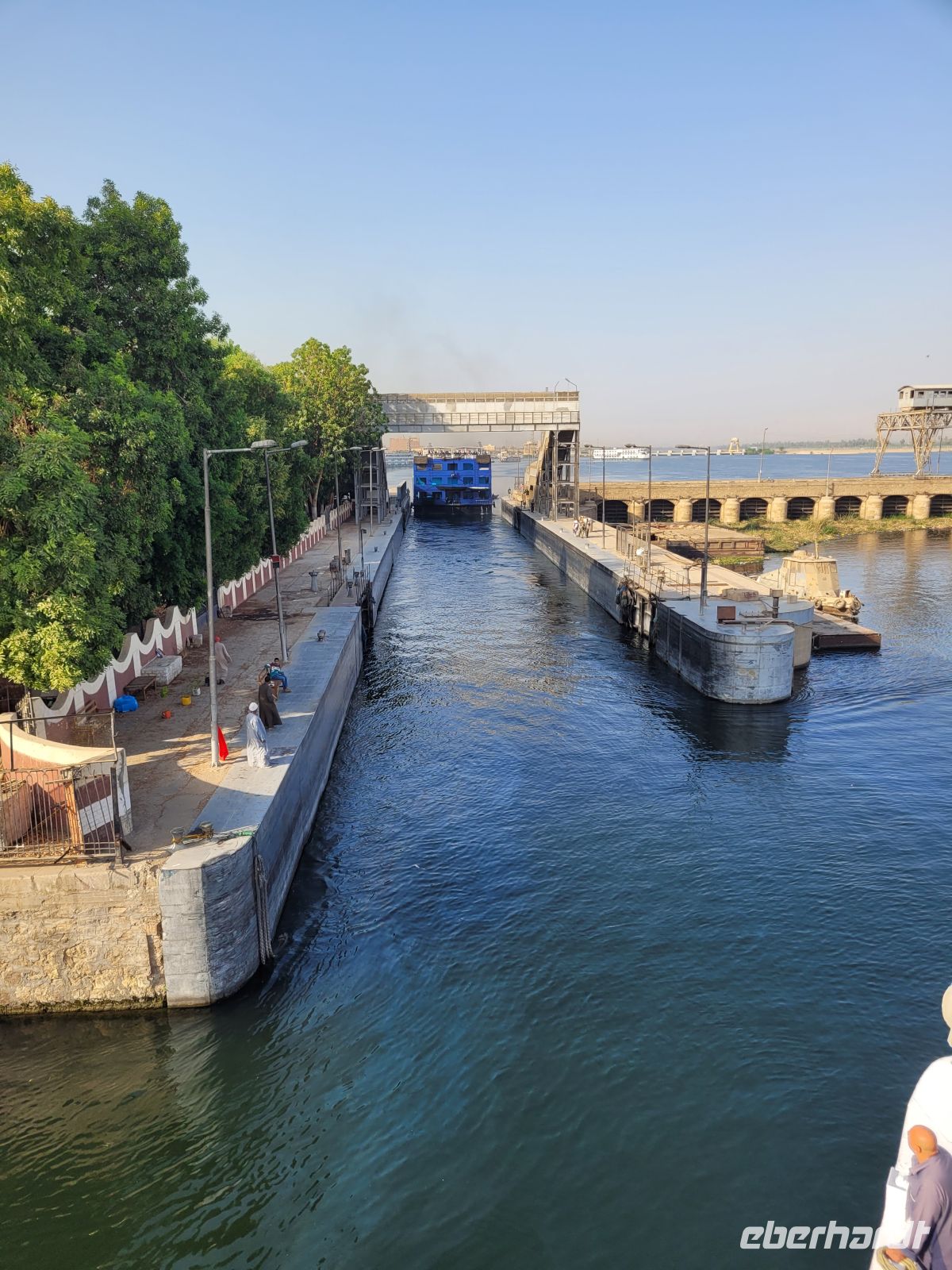 129 - die alte Schleuse bei Esna