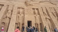 Eingang Tempel Ramses II in Abu Simbel &ndash; &copy; Anette Rietz (Eberhardt TRAVEL)