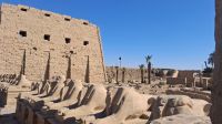 Sphinx-Strasse zwischen Tempel Karnak und Luxor &ndash; &copy; Anette Rietz (Eberhardt TRAVEL)