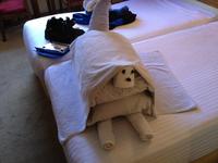 Noch eine Überraschung auf unserer Kabine :-)