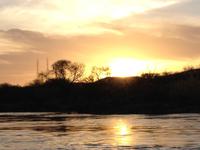 Und ein herrlicher Sonnenuntergang