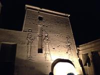 Ton-und Lichtshow im Philae-Tempel