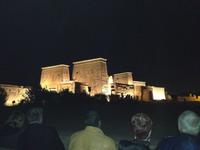 Ton-und Lichtshow im Philae-Tempel