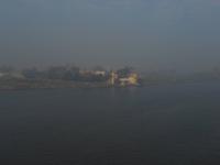 Dunst über dem Nill