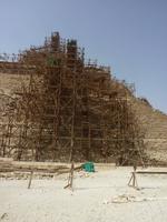 Baugerüst am Tempel