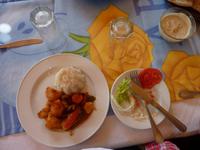 und so sah unser Mittagessen aus