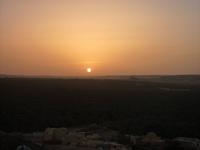 Sonnenuntergang auf dem Englischen Berg