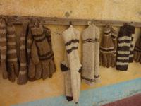 und Handschuhe aus Kamelhaar