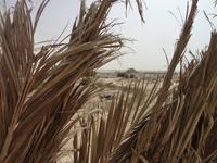 Blick auf das alte Römer-Castell Labakha