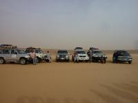 die Jeeps und ihre Fahrer